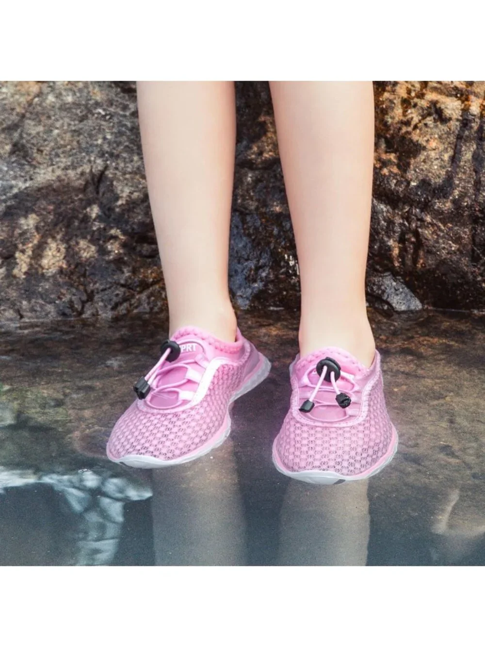 Quick Dry Water Shoes for Kids - Boys & Girls Beach Swim Pool Footwear